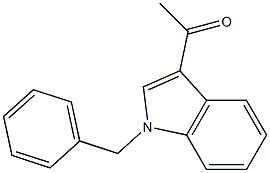 ethanone, 1-[1-(phenylmethyl)-1H-indol-3-yl]- Struktur