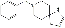 8-benzyl-1,3,8-triazaspiro[4.5]dec-2-ene Struktur