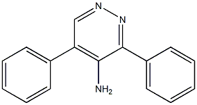 3,5-diphenylpyridazin-4-amine Struktur