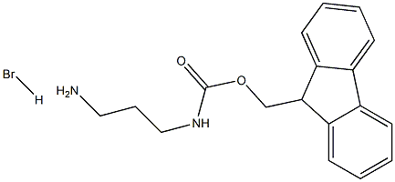 N-Fmoc-1,3-propanediamine hydrobromide Struktur