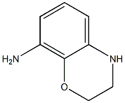 3,4-dihydro-2H-1,4-benzoxazin-8-amine Struktur