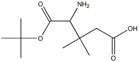 Boc-4-amino-3,3-dimethyl-butyric acid Struktur