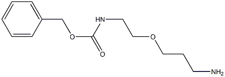 benzyl 2-(3-aMinopropoxy)ethylcarbaMate Struktur