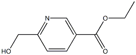 6-Hydroxymethyl-nicotinic acid ethyl ester Struktur