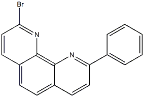 2-phenyl-9-bromo-1,10-phenanthroline Struktur