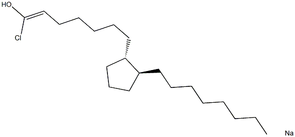 DL-chloroprostenol sodium Struktur