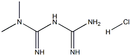 Metformin hydrochloride Struktur