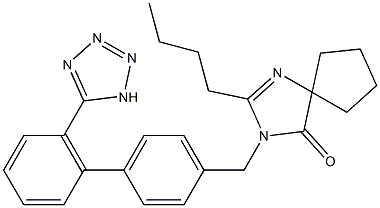 Irbesartan Impurity 13 Struktur