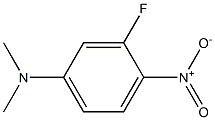 (3-Fluoro-4-nitro-phenyl)-dimethyl-amine Struktur