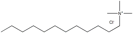 Dodecyltrimethylammonium chloride Struktur