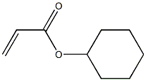 CYCLOHEXYL ACRYLATE (STABILIZED WITH MEHQ) Cyclohexyl acrylate (with stabilizer MEHQ) Struktur