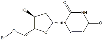 Bromodeoxyuridine (BRDU) solution (1 mmol) Struktur