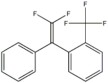 1-(2,2-DIFLUORO-1-PHENYLVINYL)-2-TRIFLUOROMETHYLBENZENE Struktur