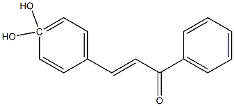 4Hydroxy-4-HydroxyChalcone Struktur