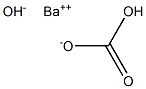 Barium hydroxide bicarbonate Struktur