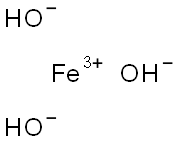 Iron(III) hydroxide Struktur