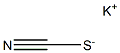 Potassium thiocyanate Struktur