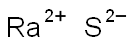 Radium sulfide Struktur