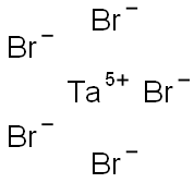 Tantalum(V) bromide Struktur