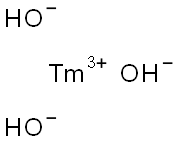 Thulium(III) hydroxide Struktur