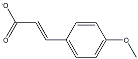 P-methoxy cinnamate Struktur