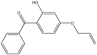 4-Allyloxy-2-hydroxybenzophenone 99% Struktur