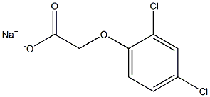 Sodium 2,4-dichlorophenoxyacetate Struktur