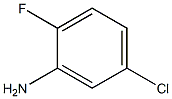 2-FLUORO-5-CHLOROANILINE,99% Struktur