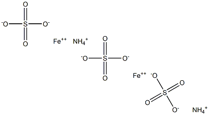 FERROUSAMMONIUMSULFATE,0.5NSOLUTION Struktur