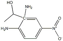 2-(2-amino-4-nitroaniline) ethanol Struktur