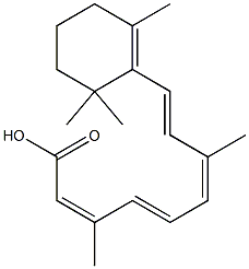 9-cis-retincic acid Struktur