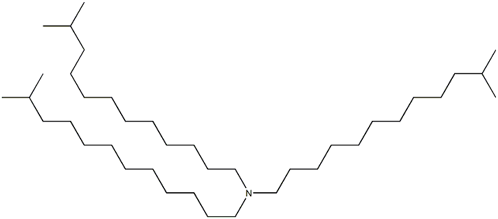 Triisotridecylamine. Struktur