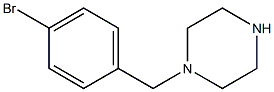 1-(4-Bromobenzyl)piperazine 97% Struktur