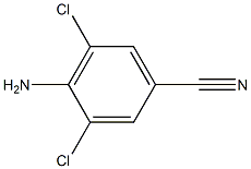 3,5-DICHLORO-4-AMINOBENZONITRILE Struktur