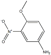 3-NITRO-4-METHOXYANILINE Struktur