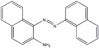 2-amino-1,1'-azonaphthalene Struktur