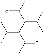 3,4-diisopropyl-2,5-hexanedione Struktur