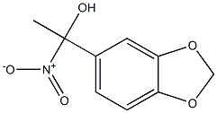 methylnitropiperonyl alcohol Struktur