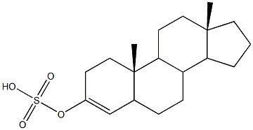 3-androstenyl sulfate Struktur