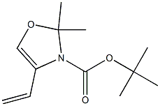 3-(tert-butoxycarbonyl)-2,2-dimethyl-4-vinyloxazole Struktur