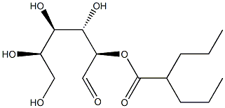 glucose valproate Struktur