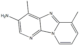 3-AMINO-4,6-DIMETHYLDIPYRIDO[1,2-A:3',2'-D]IMIDAZOLE Struktur