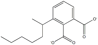 DL-MONO-1-METHYL-HEXYL-PHTHALATE Struktur