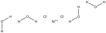 NICKELCHLORIDETETRAHYDRATE Struktur