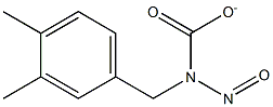 3,4-DIMETHYLPHENYL-N-NITROSO-N-METHYLCARBAMATE Struktur