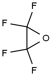 TETRAFLUOROETHYLENEOXIDE Struktur