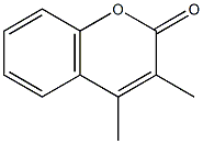 3,4-DIMETHYLCOUMARIN Struktur