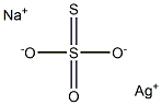 SODIUMSILVERTHIOSULPHATE Struktur