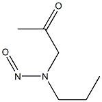 N-NITROSO-2-OXOPROPYLPROPYLAMINE Struktur