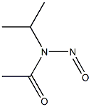 N-(ISOPROPYL)-N-NITROSO-ACETAMIDE Struktur